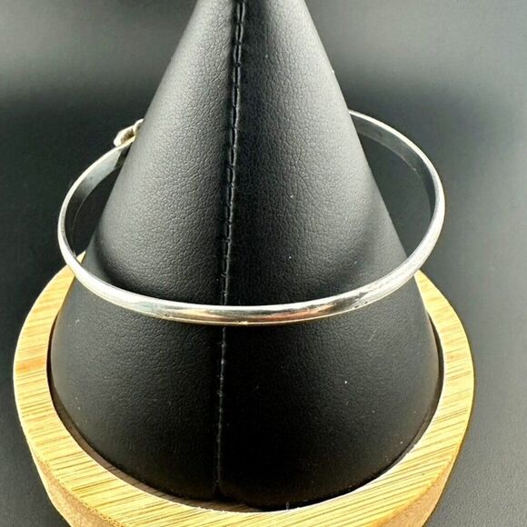 VINTAGE Alpaca Mexico Abalone Seashell Bracelet size 7.25" - Picture 6 of 6